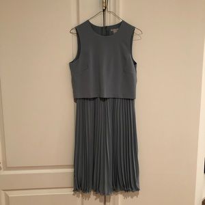 H&M pleated dress